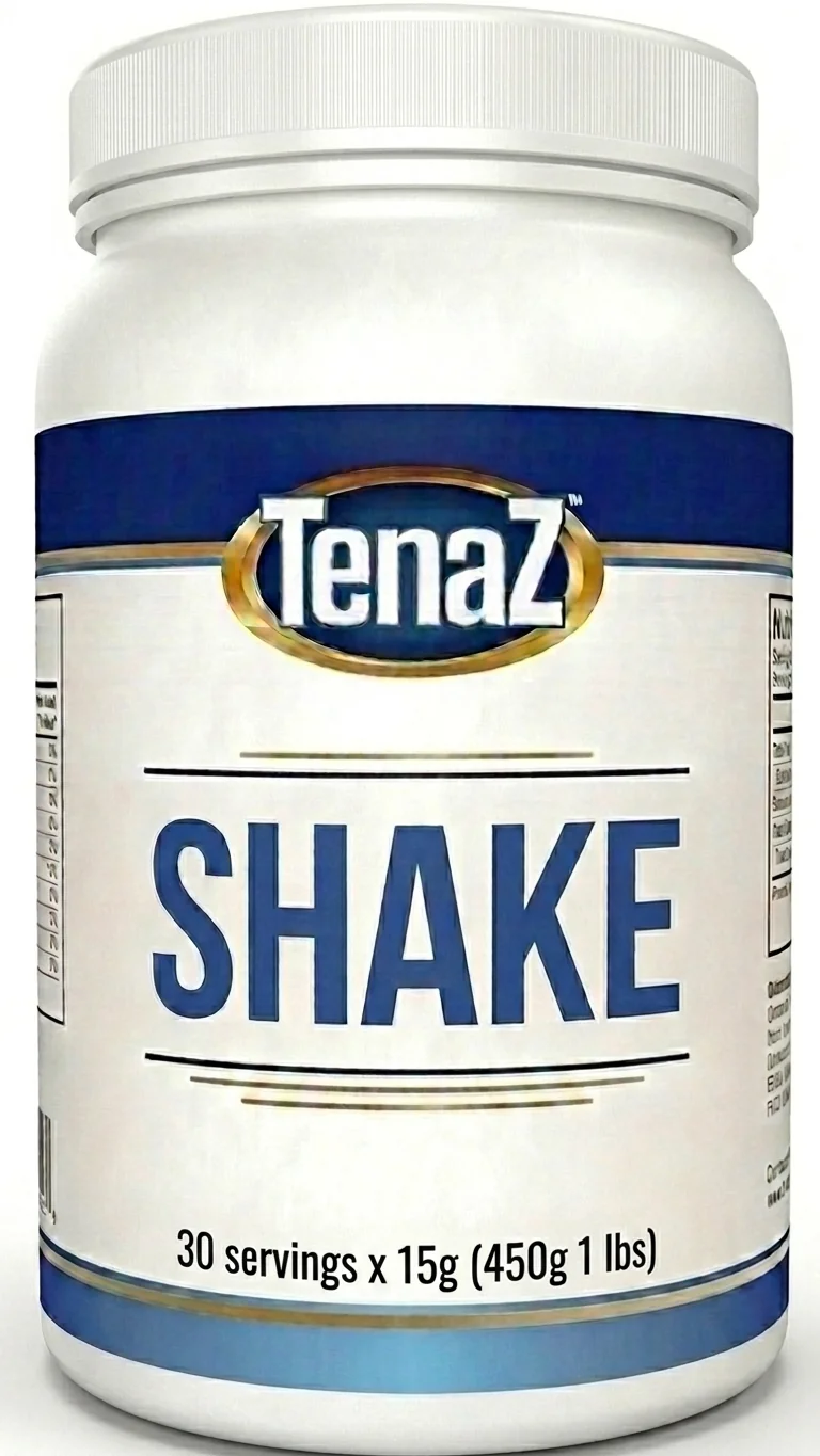 TenaZ Meal Shake nutritional support meal-replacement powder, part of the TenaZ International Diet Clinic range