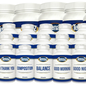 TenaZ Accountability Pack — 3-month wellness bundle with shakes, capsules and the free NODIET Method guide