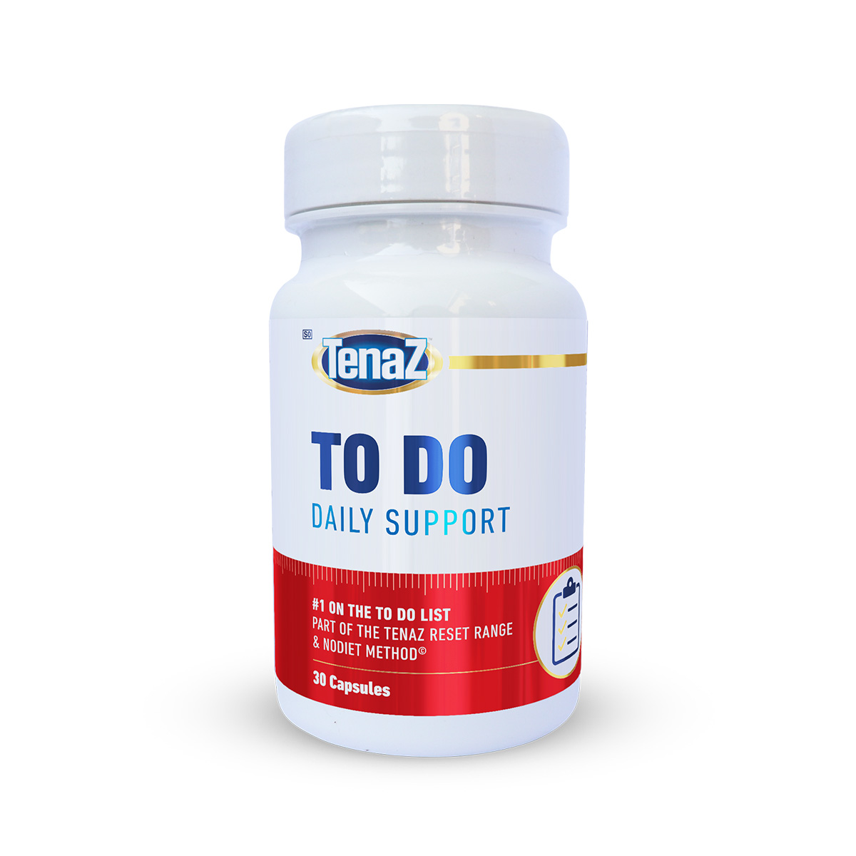 TenaZ ToDo Daily Support capsules bottle, 30 capsules
