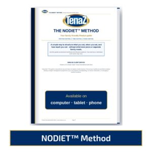 TenaZ NODIET Method guide cover
